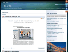 Tablet Screenshot of muc-center.com